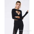 Dames lange mouwen Ultra Crop Top